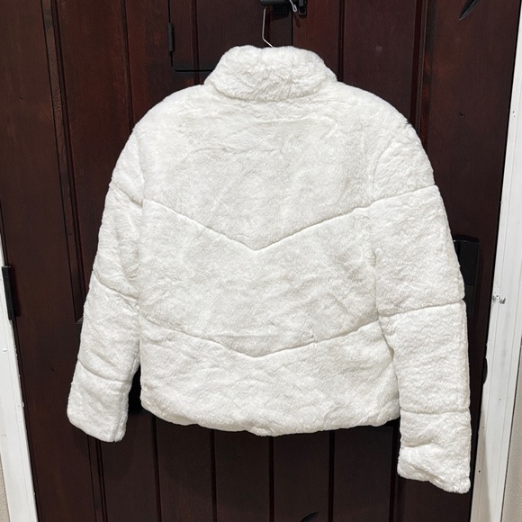 Ambiance White Teddy Jacket S - Picture 3 of 3